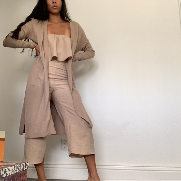 ANGL Tan Jumpsuit - Picture 7 of 9
